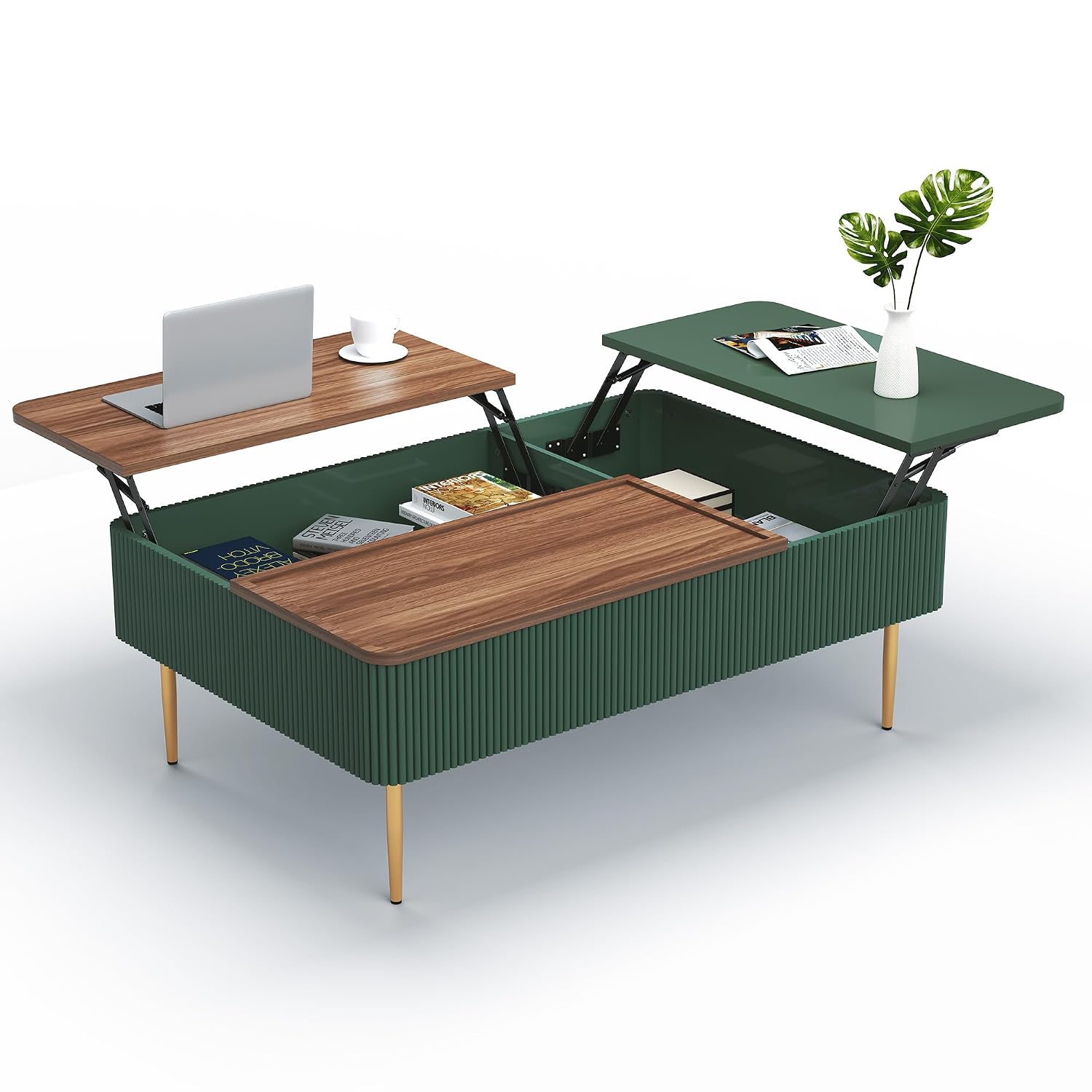 Office Furniture Center - Table basse à double plateau relevable
