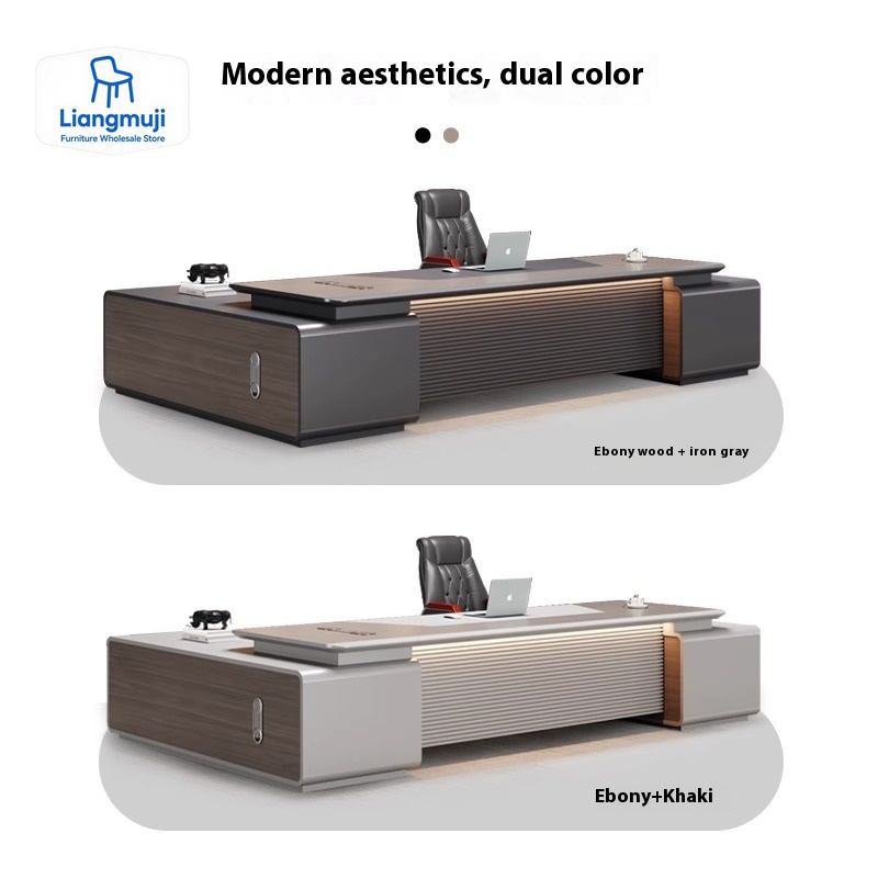 Office Furniture Solutions - Bureau debout Executive Pro avec organisateur