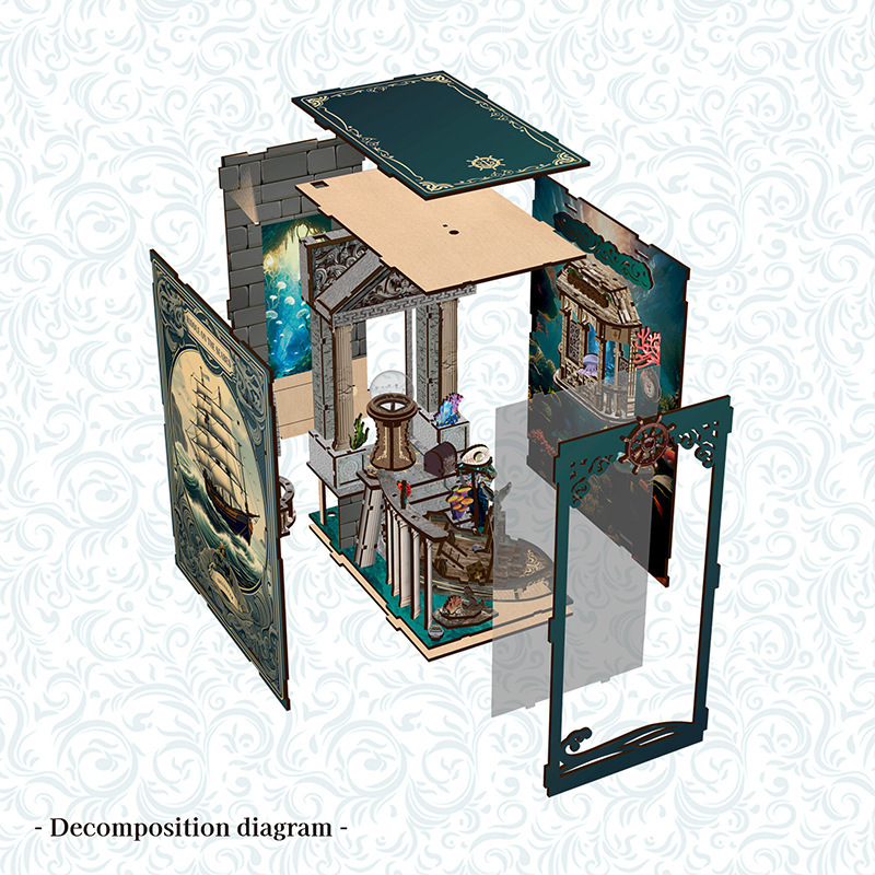 Puzzle 3D en bois à monter soi - Office Furniture Solutions avis et prix