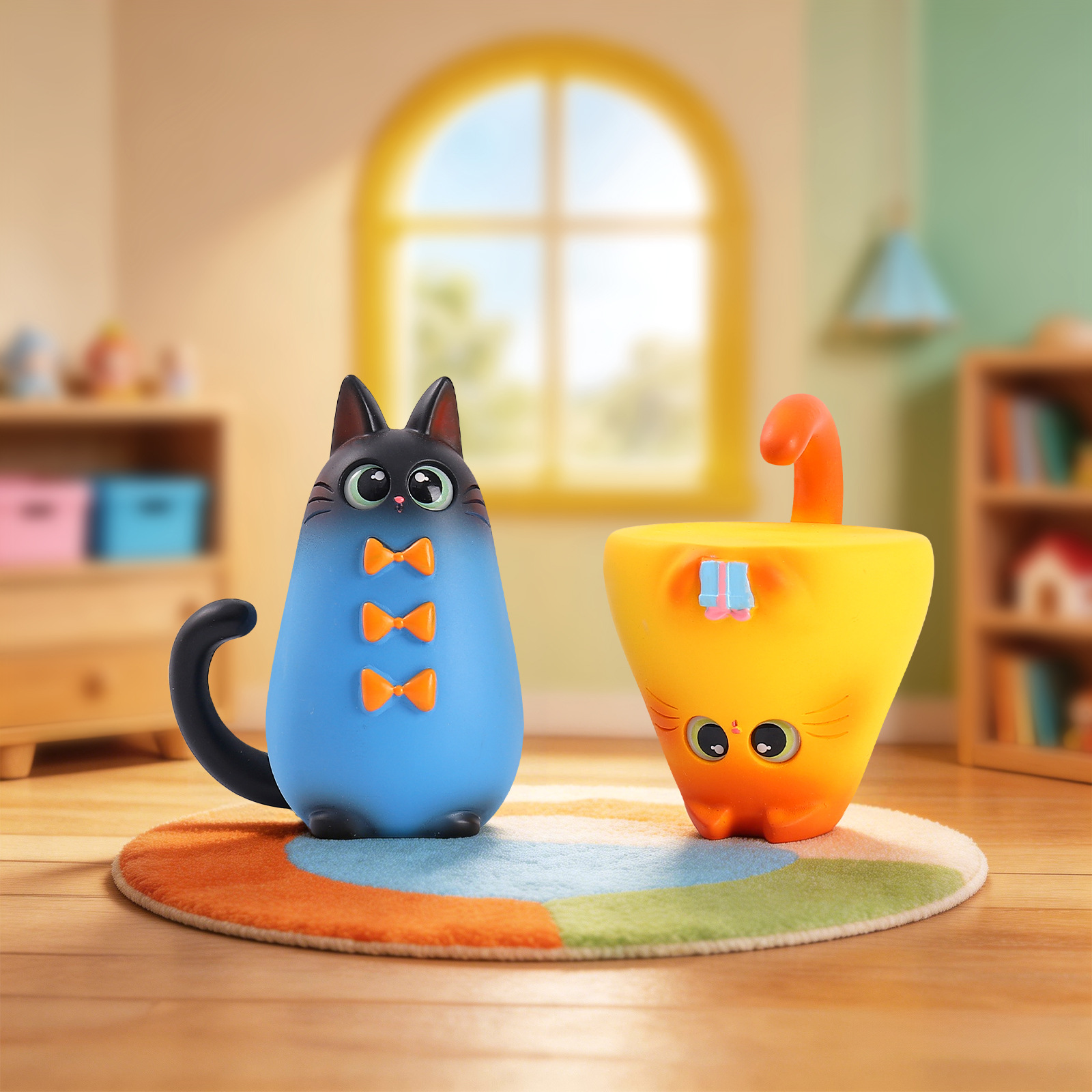 Figurine de chat en résine pou - Office Furniture Ideas avis et prix