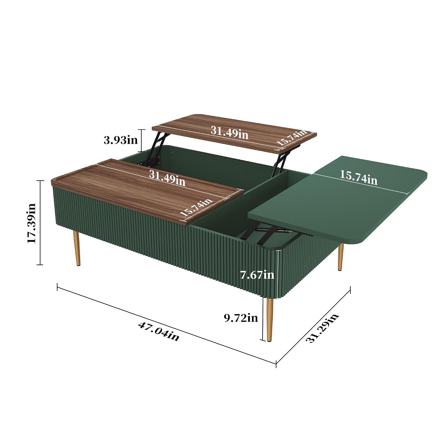 Table basse à double plateau r - Office Furniture Center avis et prix