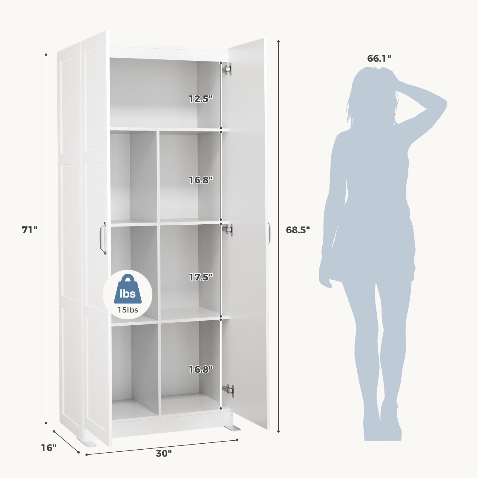 Armoire de rangement en bois J - Office Furniture Suppliers avis et prix