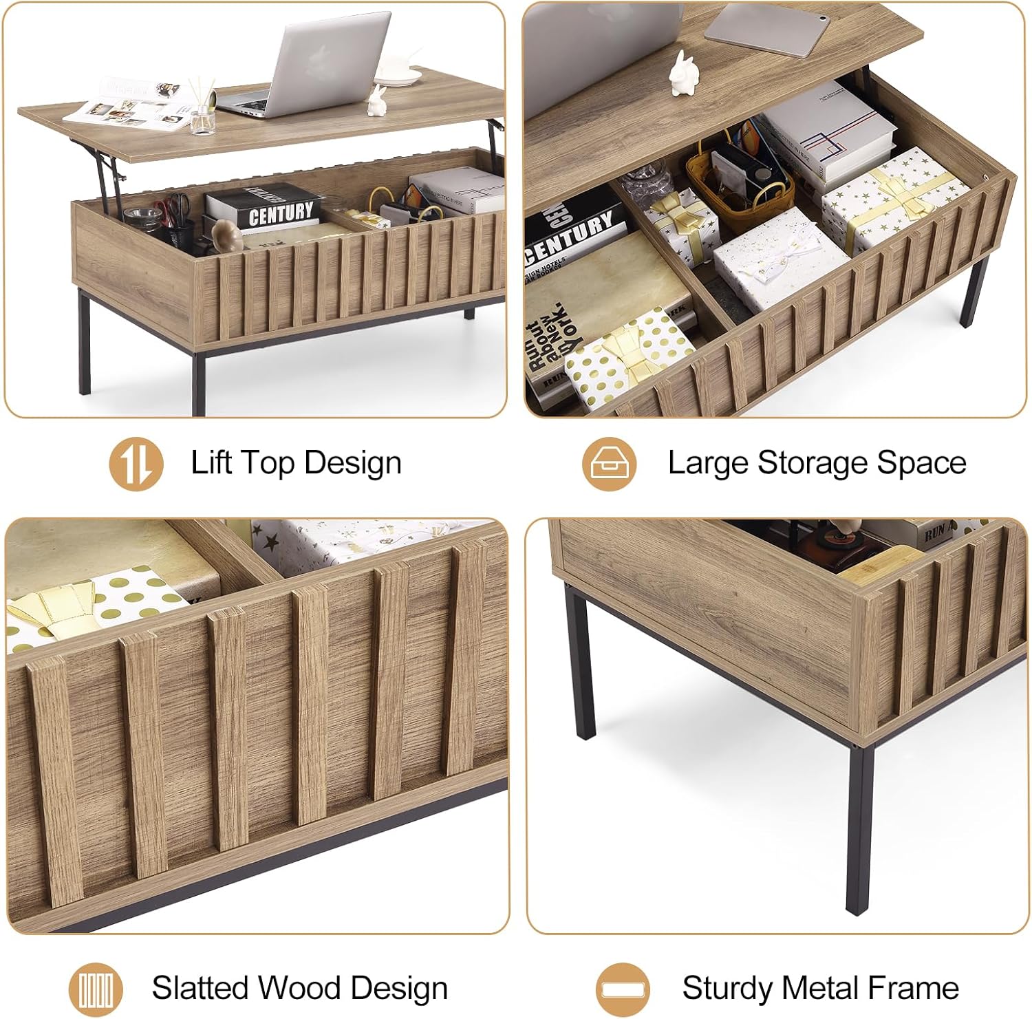 Table basse relevable en bois  - Office Furniture Center avis et prix