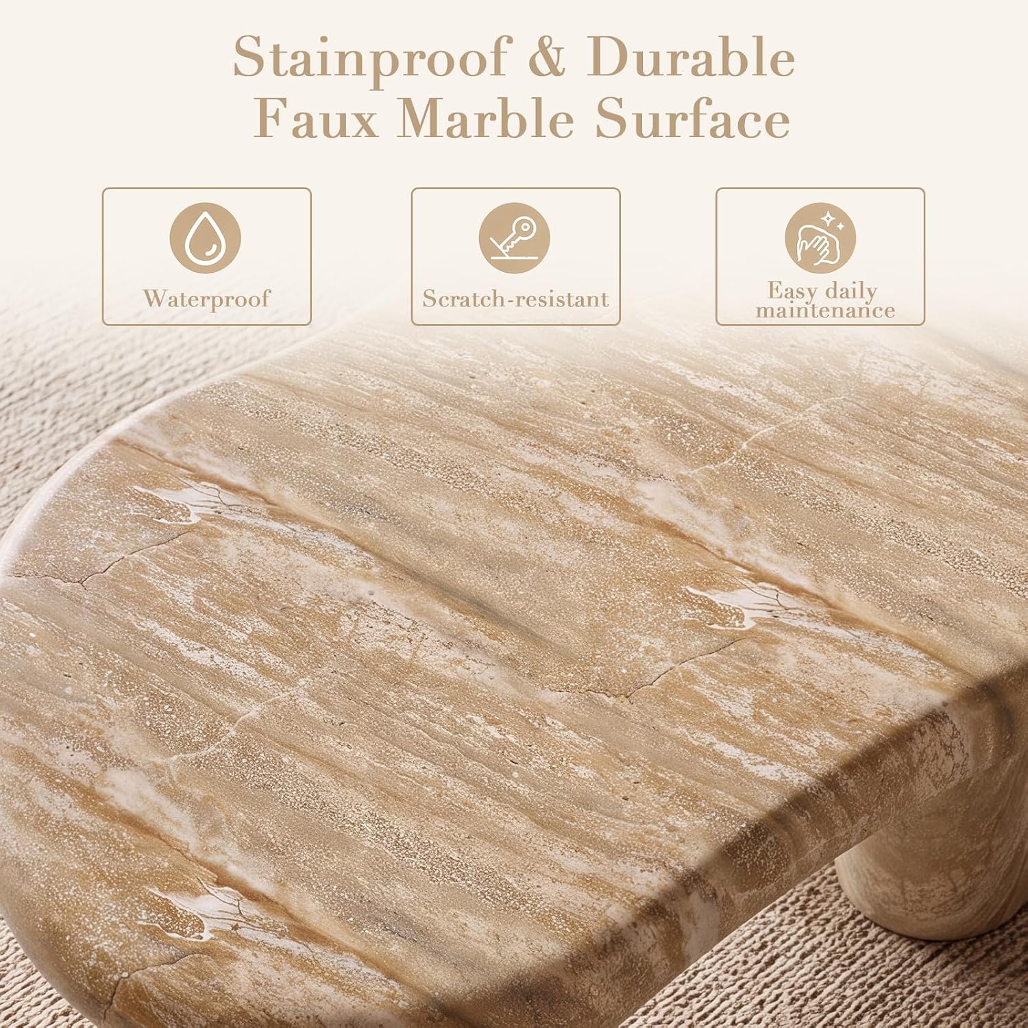 Table basse en faux marbre de  - Office Furniture Center avis et prix
