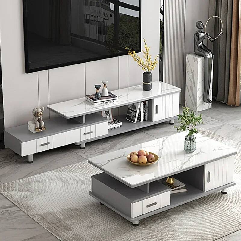 Meuble TV avec tiroirs centrau - Office Furniture Center avis et prix